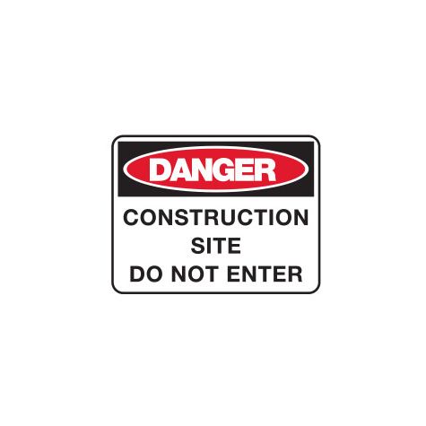 danger construction site