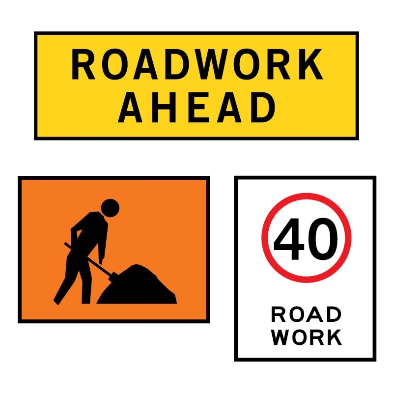 Temporary Road Signs