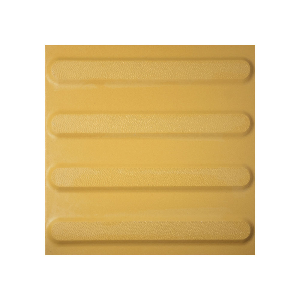 Kahn Porcelain Directional Tactile Yellow
