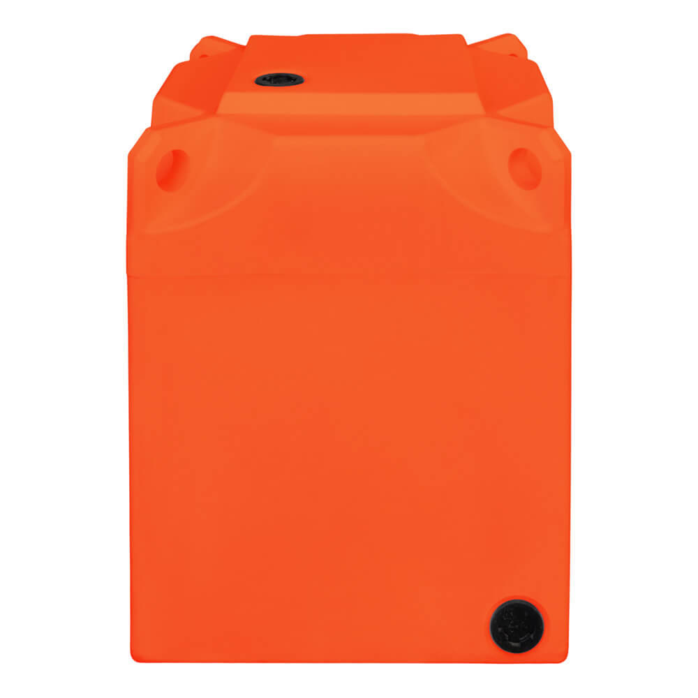 Water Filled Ballast Block 250kg - Orange front view