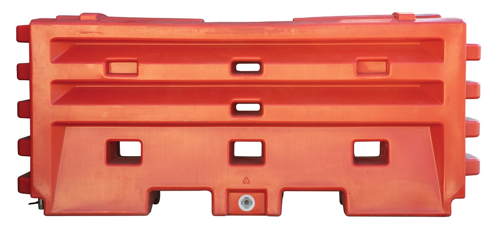 Lo-Ro Water Cable Barrier, Red, MASH TL-1 TL-2