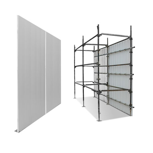 White Eco-Hoarding Sheet (2.0 x 0.5m)