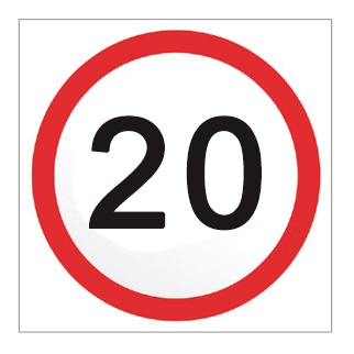 20 Km/h Corflute Class 