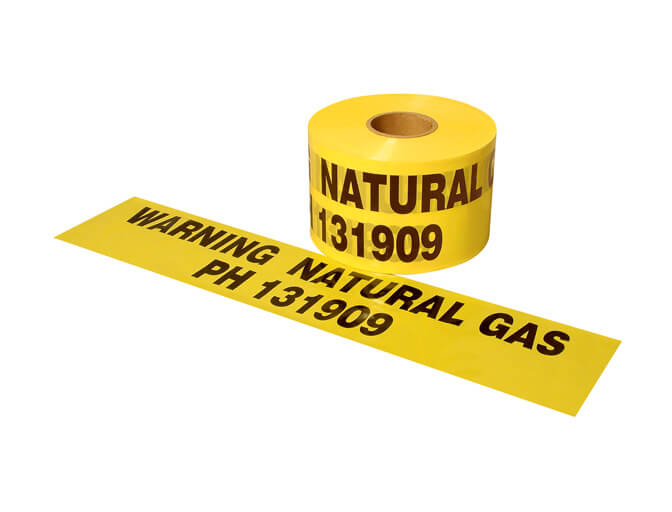 Gas Mains Marker Tape