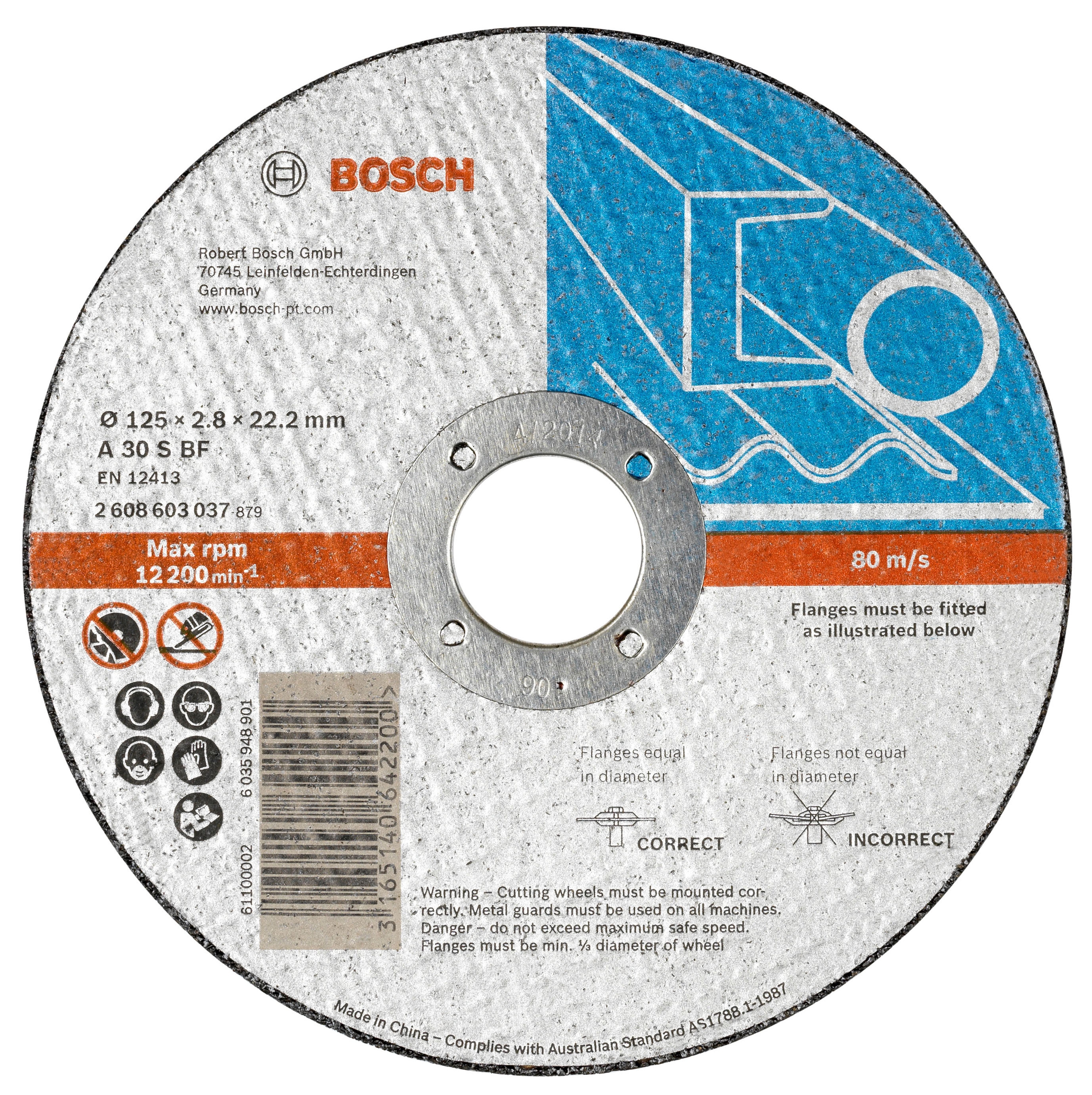 Bosch Metal Cut Off Wheel