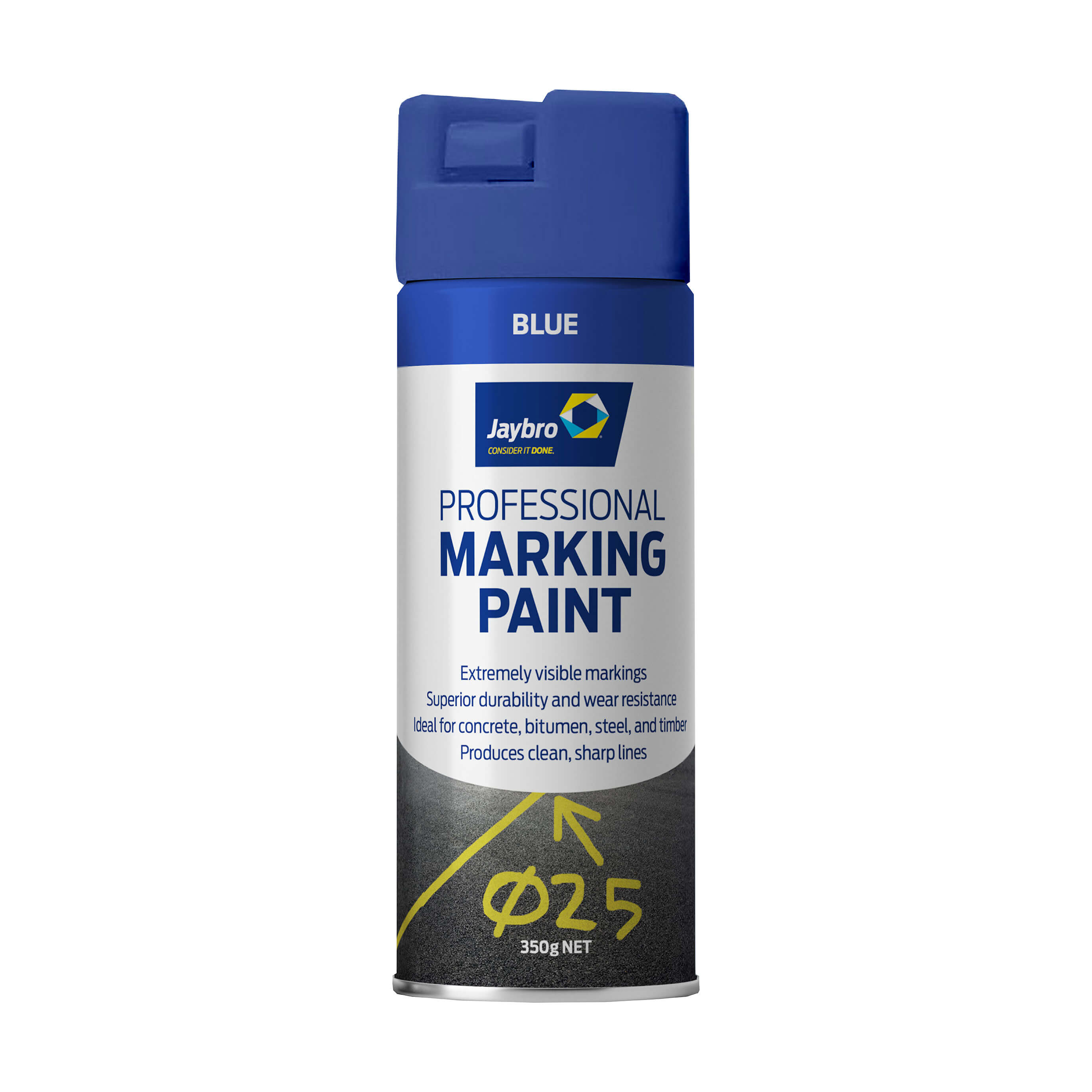 Jaybro Professional Spot Paint 350g Blue front view