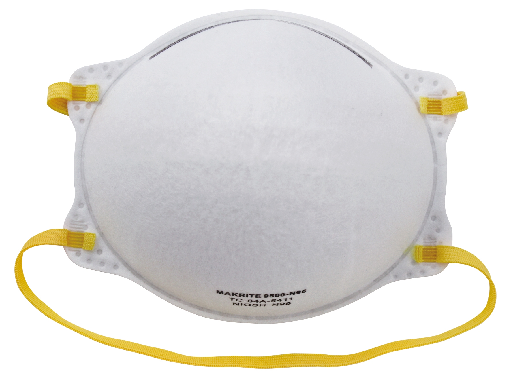 Disposable P2 respirator without valve