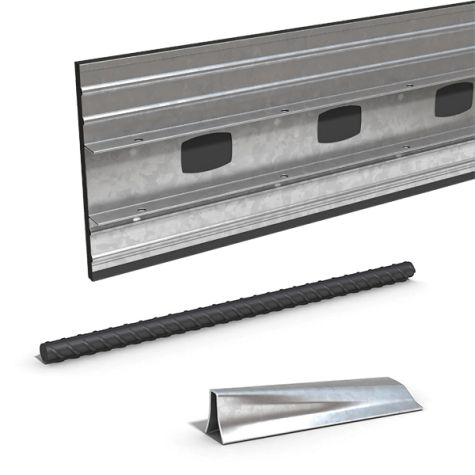 Connolly Combination Steel and PE Foam Expansion Joint 200mm x 3m