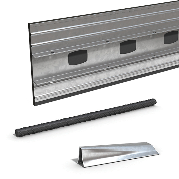 Connolly Combination Steel and PE Foam Expansion Joint 125mm x 3m