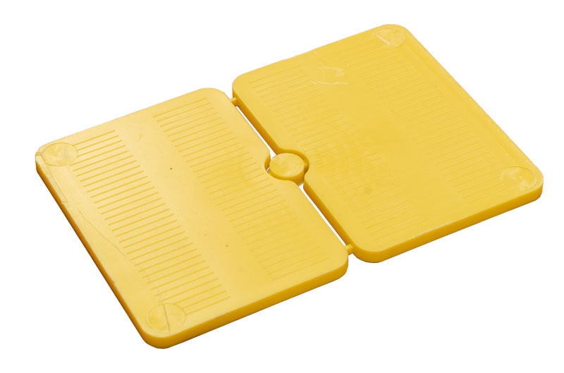 Half Panel Shim 75 x 100 x 5mm Yellow - 200pk