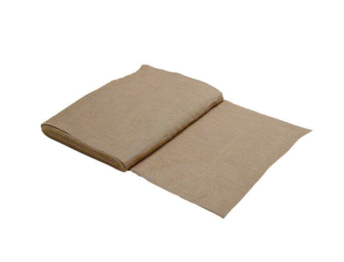 Hessian roll for landscaping