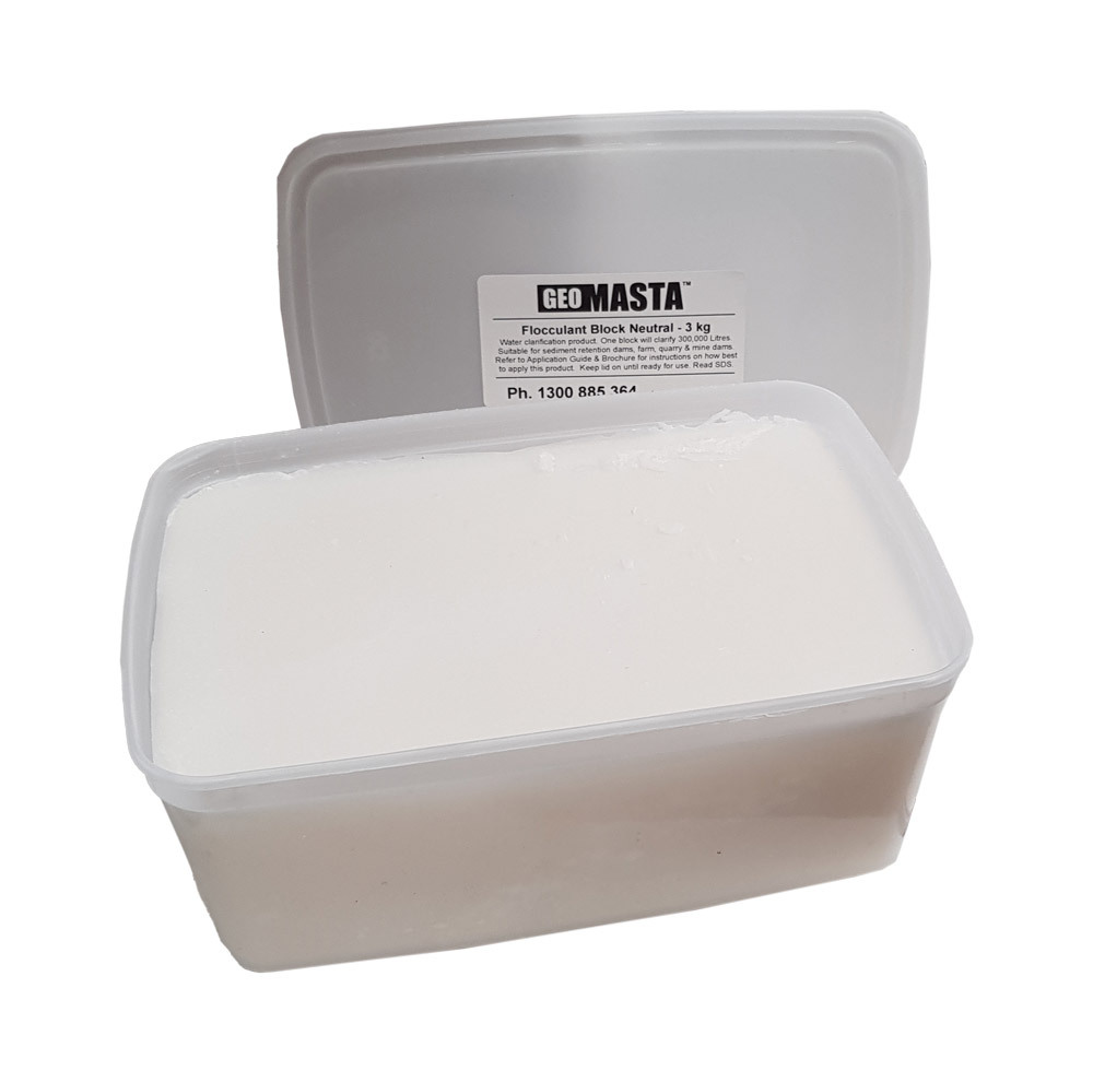 DamClear Floc Bloc AN1, 6 x 3kg Flocculant Blocks | Jaybro