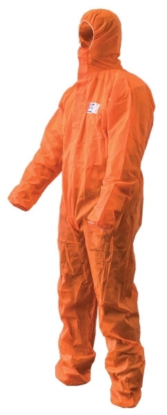 Disposable SMS Coveralls - Orange
