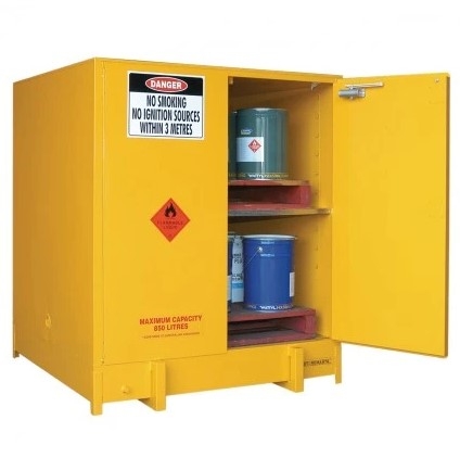 Large Capacity Flammable Liquids Storage Cabinet, 850L Pallet Store
