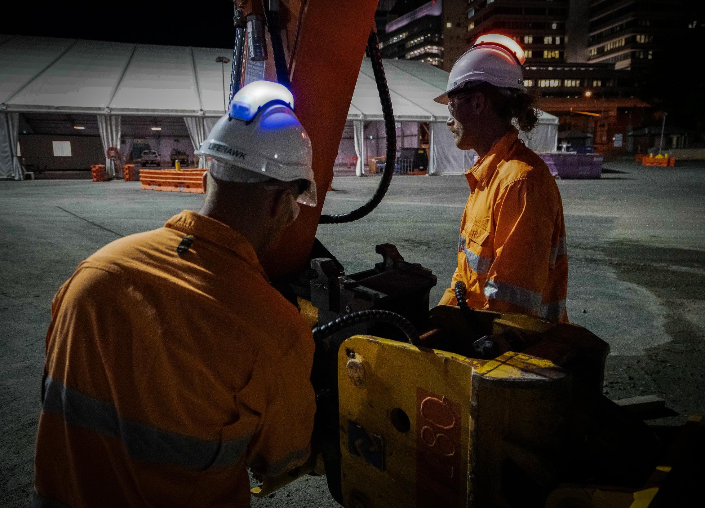 LED hard Hat Light
