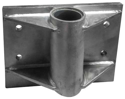 Pro-Series Davit Wall Mount 4 Point 316 Stainless Steel