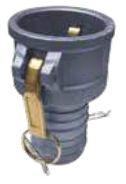 1" (25mm) Type C Aluminum Camlock