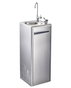 Chilled Water Bubbler with Bottle Filler