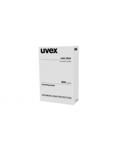 UVEX Lens Cleaning Towelettes, Box of 500