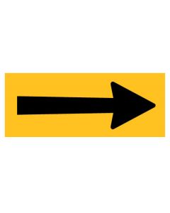 Magnetic Arrow Sign - 450 x 150 mm