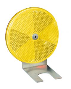 NSW Guard Rail Reflector - Yellow Double Sided