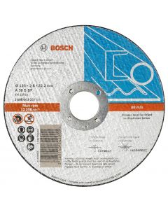 Bosch Metal Cut Off Wheel 125x2.8x22mm