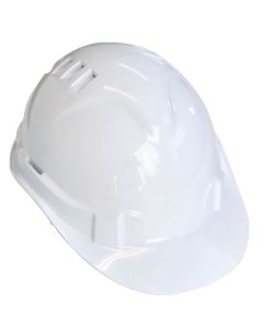 Premium Vented Hard Hat - White