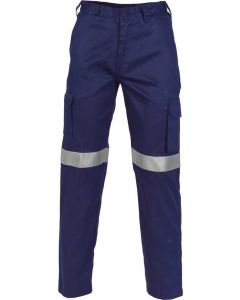 Lightweight Cargo Pants with Reflective Tape