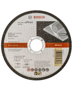 Bosch Stainless Cut Off Disc 125 x 1.0 x 22.2mm