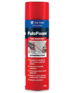 Fuller FulaFoam Fire Retardant Expanding Foam 750g