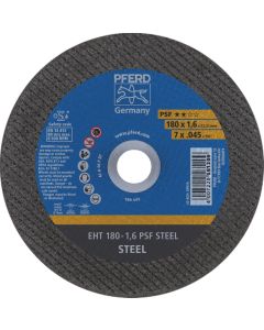 180Mm X 1.6 Cut Off Wheel Psf Steel Eht