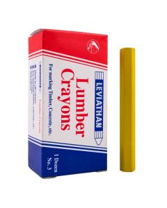 Leviathan Lumber Crayons D2 No. 3 Yellow