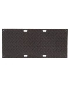 Black HDPE Ground Protection Mat for Vehicles