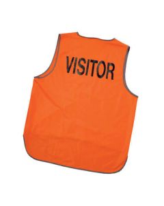 Hi-Vis Visitor Day Vest - Orange 2XL