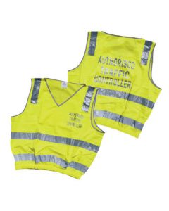 Hi-Vis Reflective Day/Night NSW Authorised Traffic Controller Vest - Lime 2XL