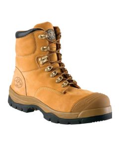 Lace Up Mid Cut Boot - Oliver Tan