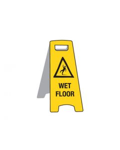 Deluxe Floor Stand Sign - Wet Floor 670mm
