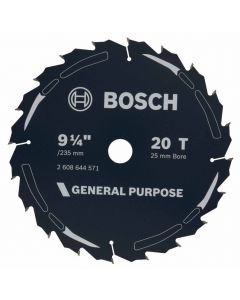 Bosch General Purpose Circular Saw Blade, 235mm x 2.5 mm x 25mm