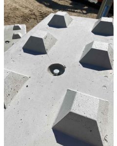 Precast Concrete Block – ¾ Tonne (780kg) with 2.5t lifting point
