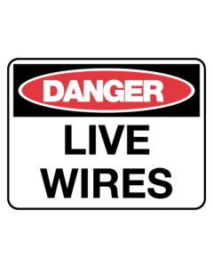 Danger Live Wires