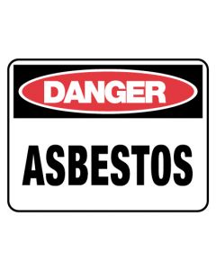 Safety Sign - Danger Asbestos 225 x 300mm