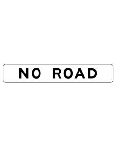 No Road Cl1 Alum 1800 x 300mm