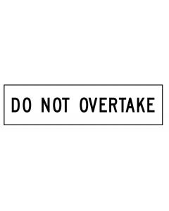 Do Not Overtake (MMS-ADV-10) WA Mutli Message Sign