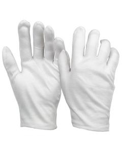 Cotton Interlock Hemmed Cuff Glove - Womens
