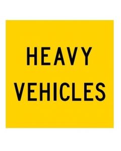 Heavy Vehicles (MMS-ADV-13) WA Mutli Message Sign