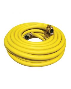Jack Air hose kit, 20m x 25 mm ID / 1" ID fitted with Type A claw fittings