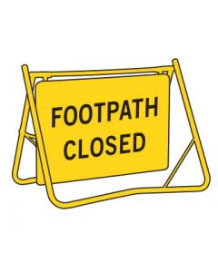 Swing Stand Sign, FOOTPATH CLOSED