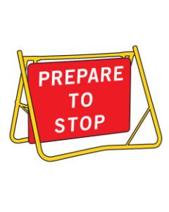 Prepare to stop Sign