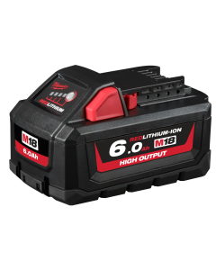 Milwaukee M18HB6 Battery Pack, compatible with Milwaukee M18 Cordless tool range.