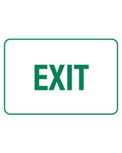 Information Sign - Exit 600 x 450 mm Poly